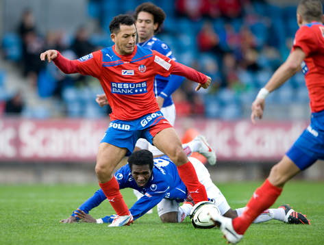 Rachid Bouaouzan, Helsingborg och Mohamed Abubakari,