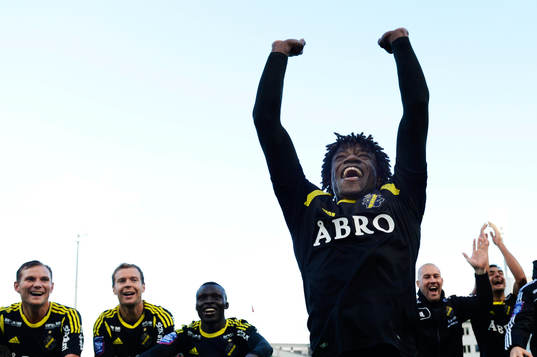 Mohamed Bangura, AIK, jublar