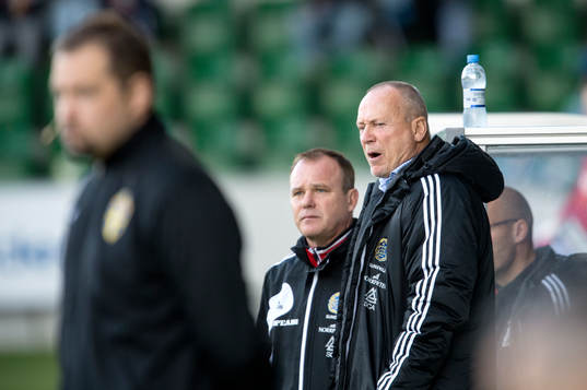 Sören Åkeby, tränare Sundsvall sneglar mot