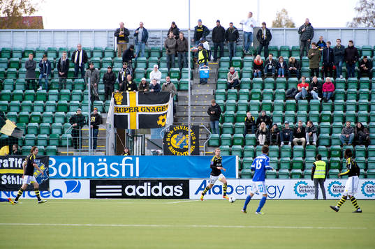 Glest på läktarna i Sundsvall