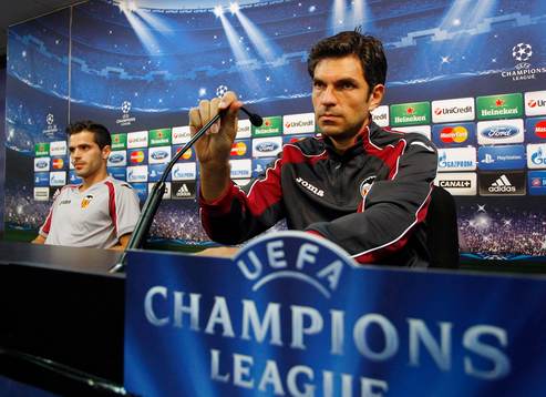 FERNANDO GAGO och MAURICIO PELLEGRINO, tränare
