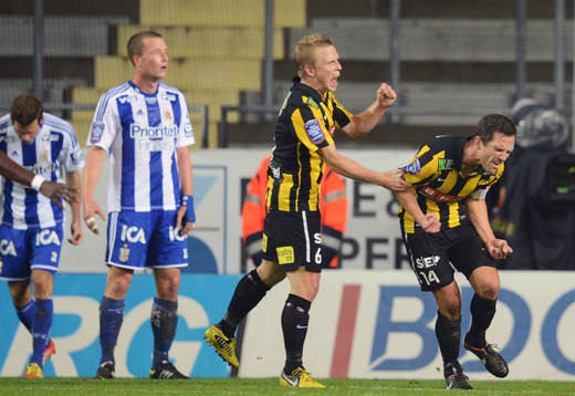 David Frölund och Martin Ericsson, Häcken jublar