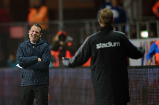 Mikael Stahre, tränare Göteborg och Peter Gerhardsson,