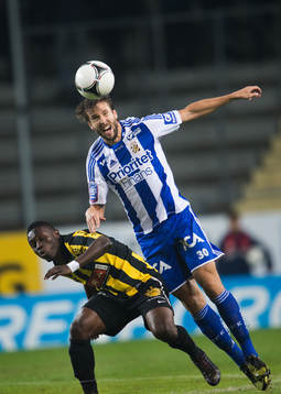 Waris Majeed, Häcken och Mattias Bjärsmyr, IFK Göteborg