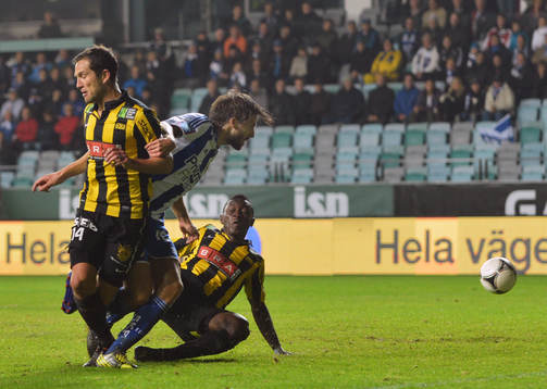 Tobias Hysén, Göteborg tar sig fram