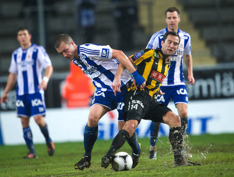 Jakob Johansson, IFK Göteborg och Martin Ericsson, Häcken