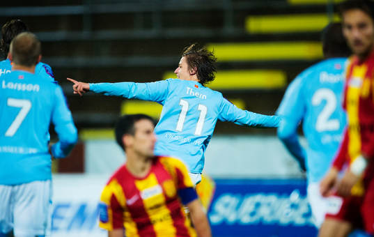 Simon Thern, Malmö FF, jublar