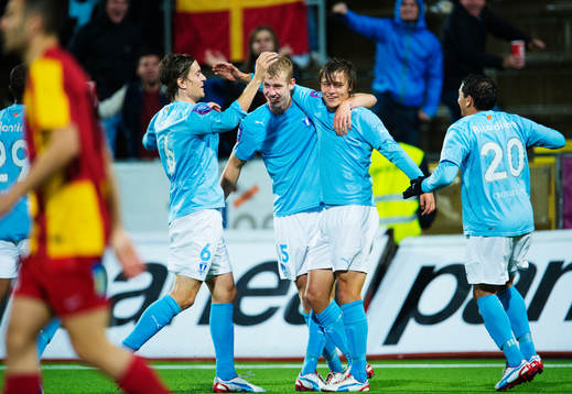 Markus Halsti, Filip Helander, Simon Thern och Ricardo