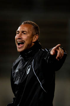 Henrik Larsson, tränare Landskrona