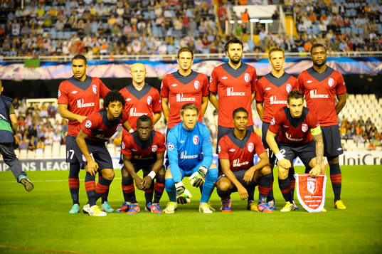 Bläddra bland fler bilder av Fotboll, Champions League, Valencia v Lille