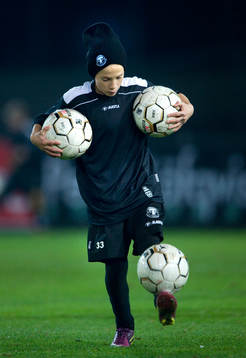 Bollkalle, Trelleborg, jonglerar