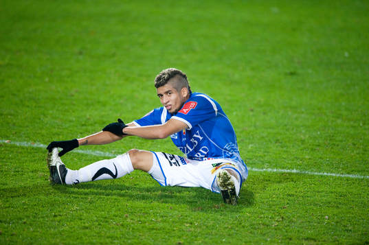 Thiago Pinto Borges, Trelleborg, streching