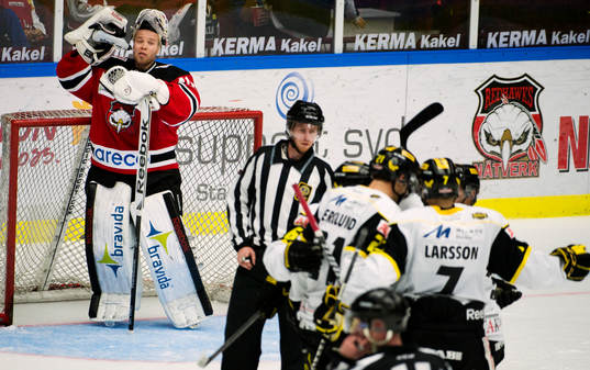Pontus Sjögren, målvakt, Malmö Redhawks, deppar och