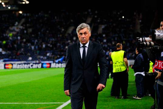 Carlo Ancelotti, tränare PSG