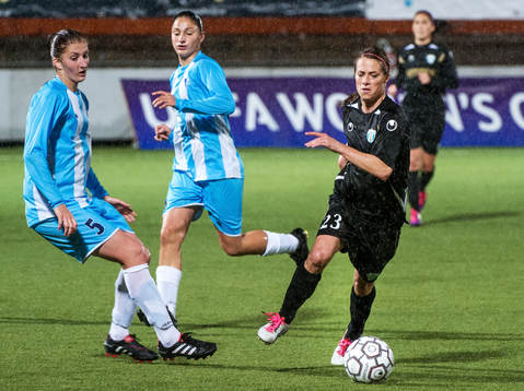 Fotboll, Dam, Champions League, Kopparbergs GÖteborg -
