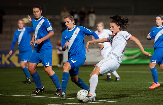 Katrine Veje, LDB Malmö, slår in 2-0