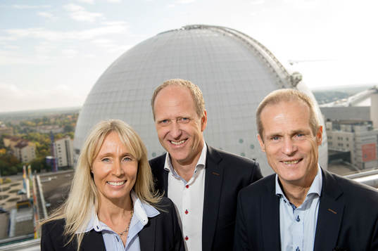 Tony Wiréhn, generalsekreterare, Malin Eldh, marknadschef