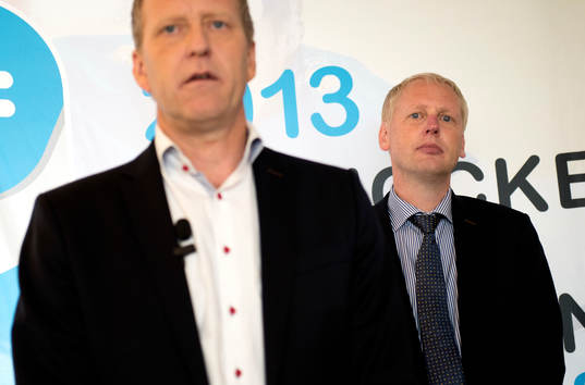 Tony Wiréhn, generalsekreterare och Niclas Lidström,