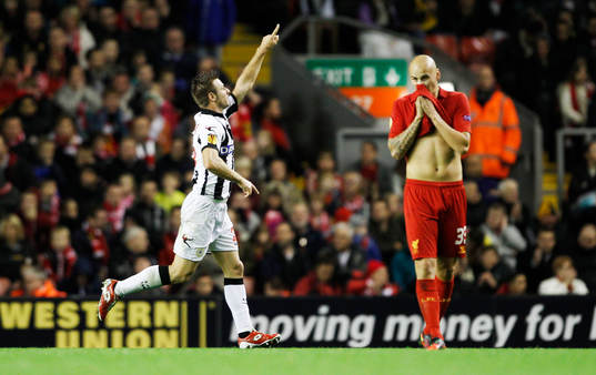 Football - Liverpool v Udinese - UEFA Europa League Group A