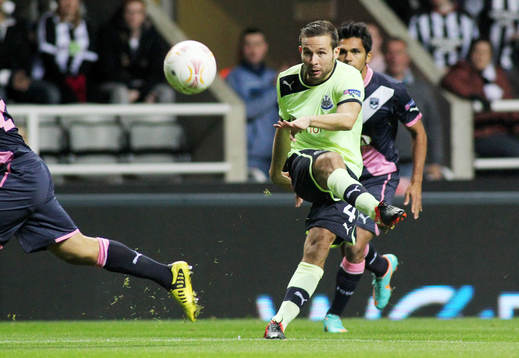 Football - Newcastle United v FC Girondins de Bordeaux -