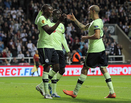 Football - Newcastle United v FC Girondins de Bordeaux -