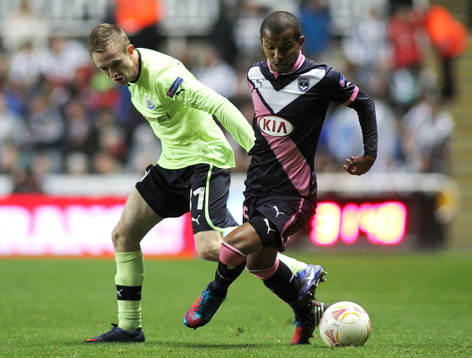 Football - Newcastle United v FC Girondins de Bordeaux -