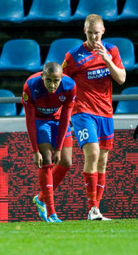 Walid Atta och Peter Larsson, mittbackar, Helsingborg