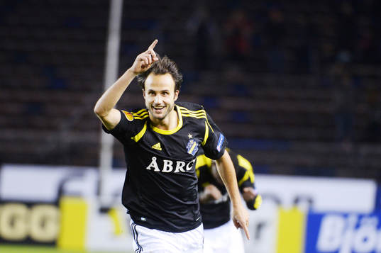 Helgi Danielsson, AIK, jubel