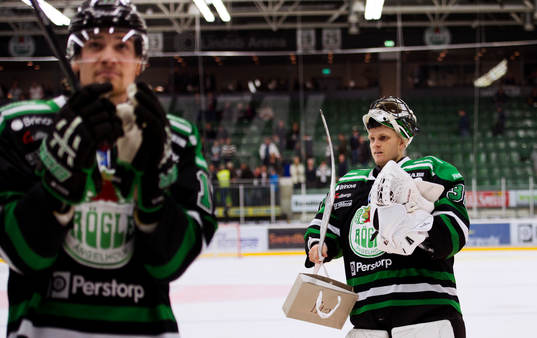 matchens bästa spelare Jonas Fransson, målvakt, Rögle