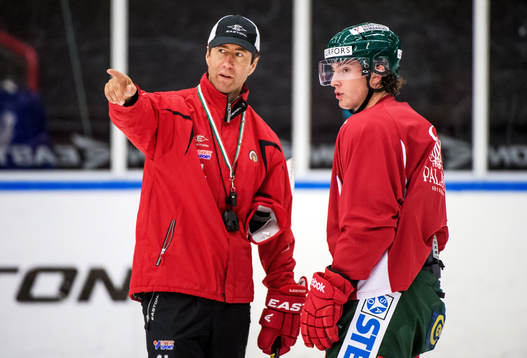 Första träningen för Frölundas tillfälliga nyförvärv
