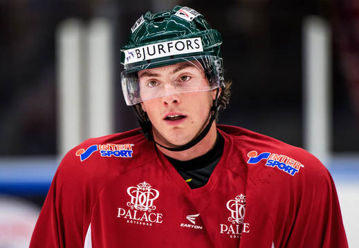 Första träningen för Frölundas tillfälliga nyfärvärv