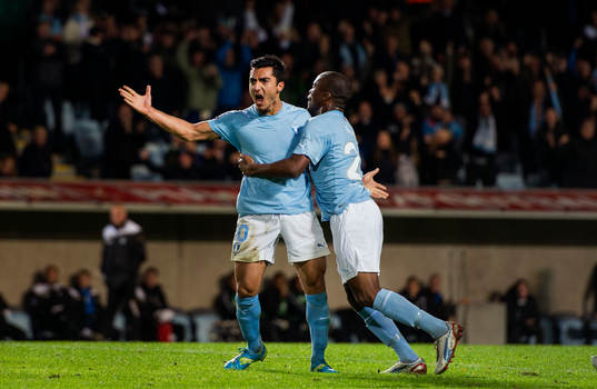 Jiloan Hamad, Tokelo Rantie, Malmö FF jublar