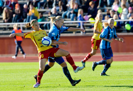 Annika Kukkonen, Djurgården och Verónica Boquete, Tyresö