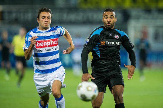 Fotboll, Eredivisie, holländsk liga, PEC Zwolle - Heracles