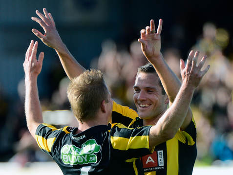 Martin Ericsson, Häcken jublar