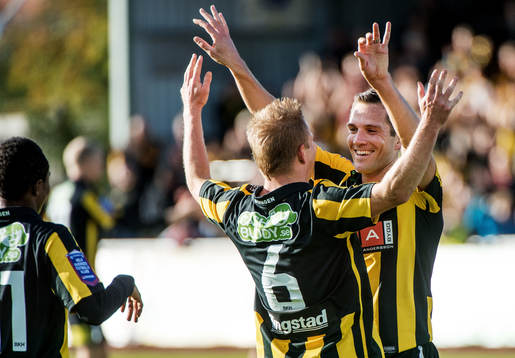 Martin Ericsson, Häcken, jublar