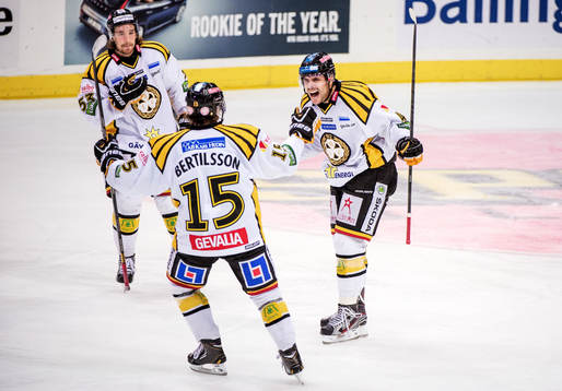 Daniel Widing, Växjö, jublar