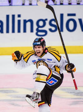 Daniel Widing, Brynäs, jublar