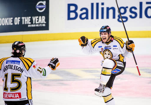 Daniel Widing, Brynäs, jublar