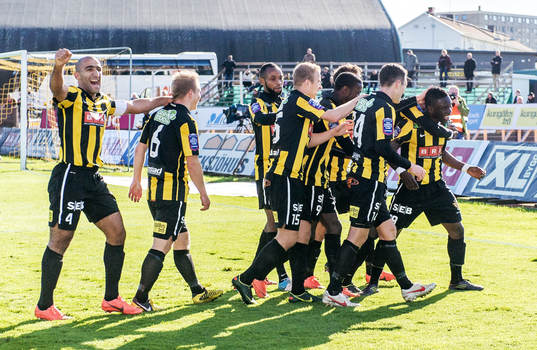 Häcken jublar