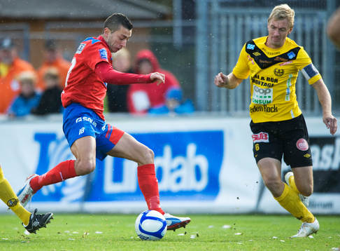 Nikola Djurdjic, Helsingborg mot Patrik Rosengren, Mjällby