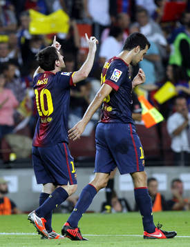 Lionel Messi Jubel