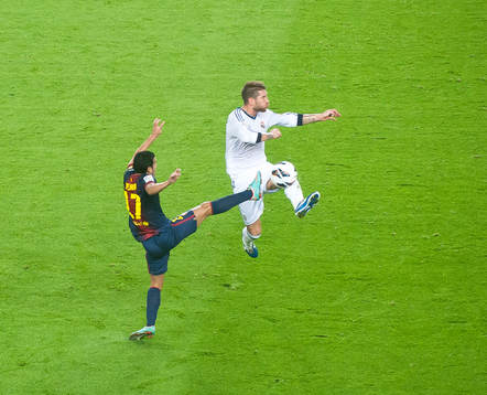Pedro och Sergio Ramos
