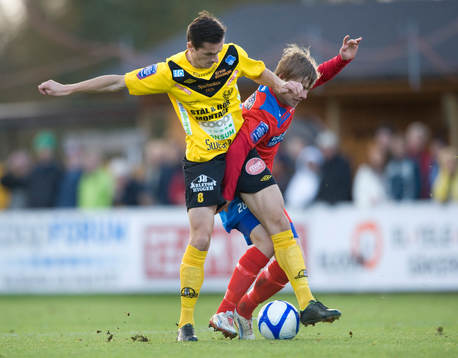 Skamgrepp, Jere Uronen, Helsingborg och Haris Radetinac,