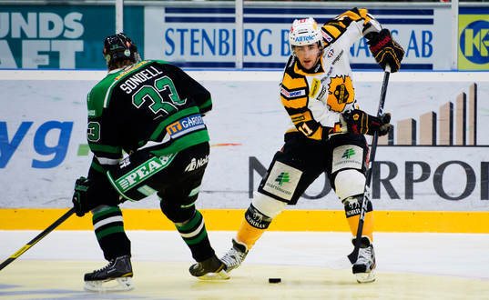 Bud Holloway, Skellefteå fintar bort Daniel Sondell, Rögle
