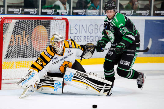Markus Svensson, målvakt, Skellefteå, Jakob Johansson,