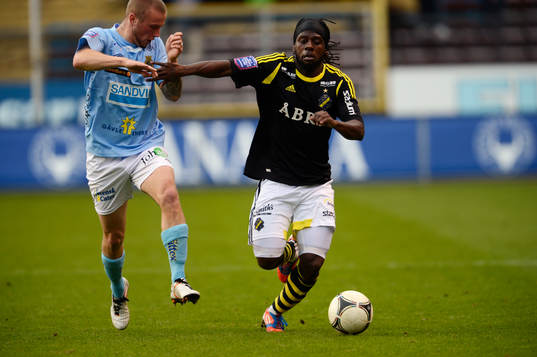 Pär Asp, Gefle och Martin Kayongo Mutumba, AIK