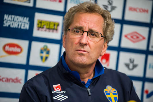 Presskonferens med Erik Hamrén, förbundskapten