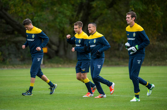 Mikael Lustig, Alexander Kacaniklic, Martin Olsson och