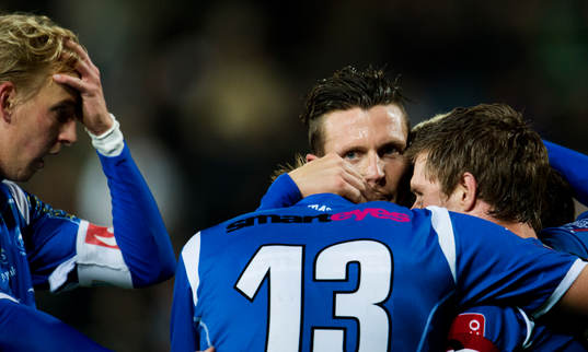Fredrik Jensen, Kristian Haynes, Trelleborg jublar